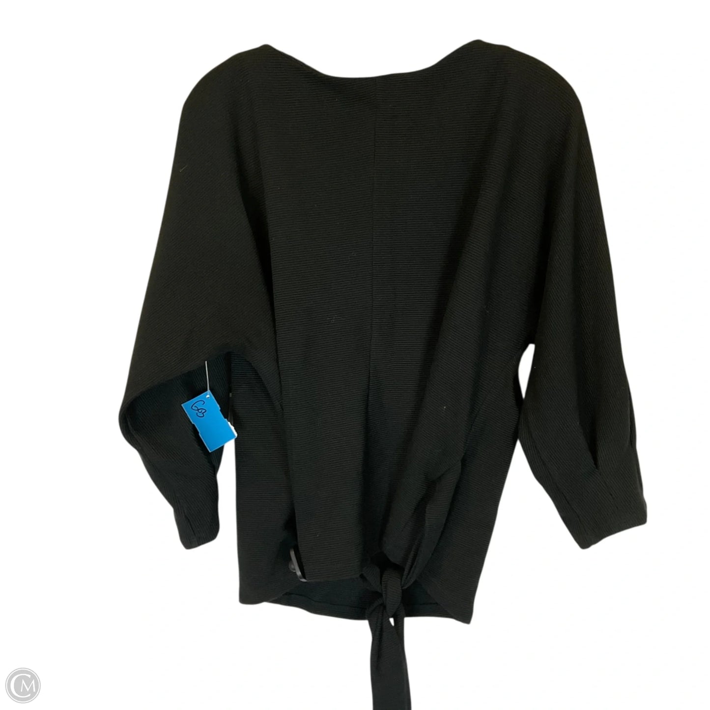 Top Long Sleeve By Anthropologie In Black, Size: L