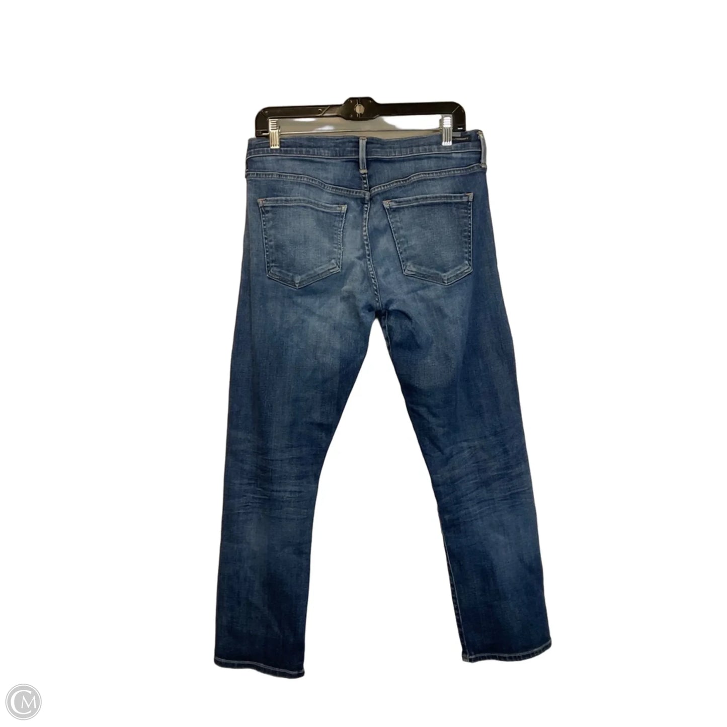 Jeans Straight By Citizens Of Humanity In Blue Denim, Size: 6