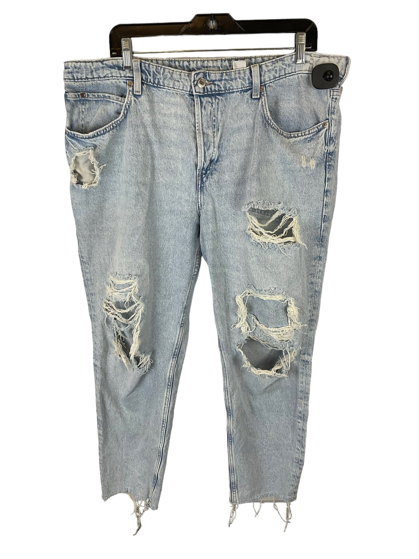 Jeans Straight By H&m Size: 16
