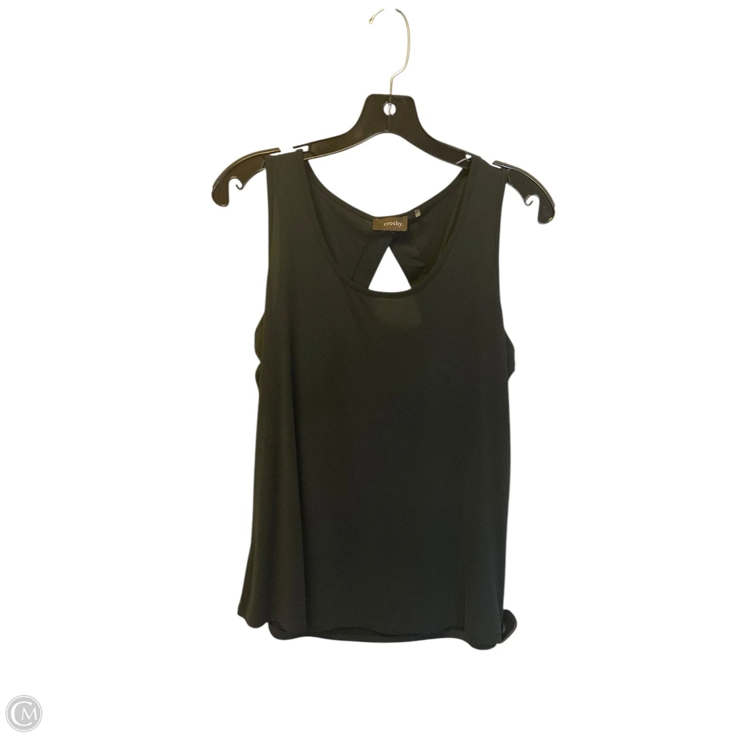 Top Sleeveless By Crosby In Black, Size: S