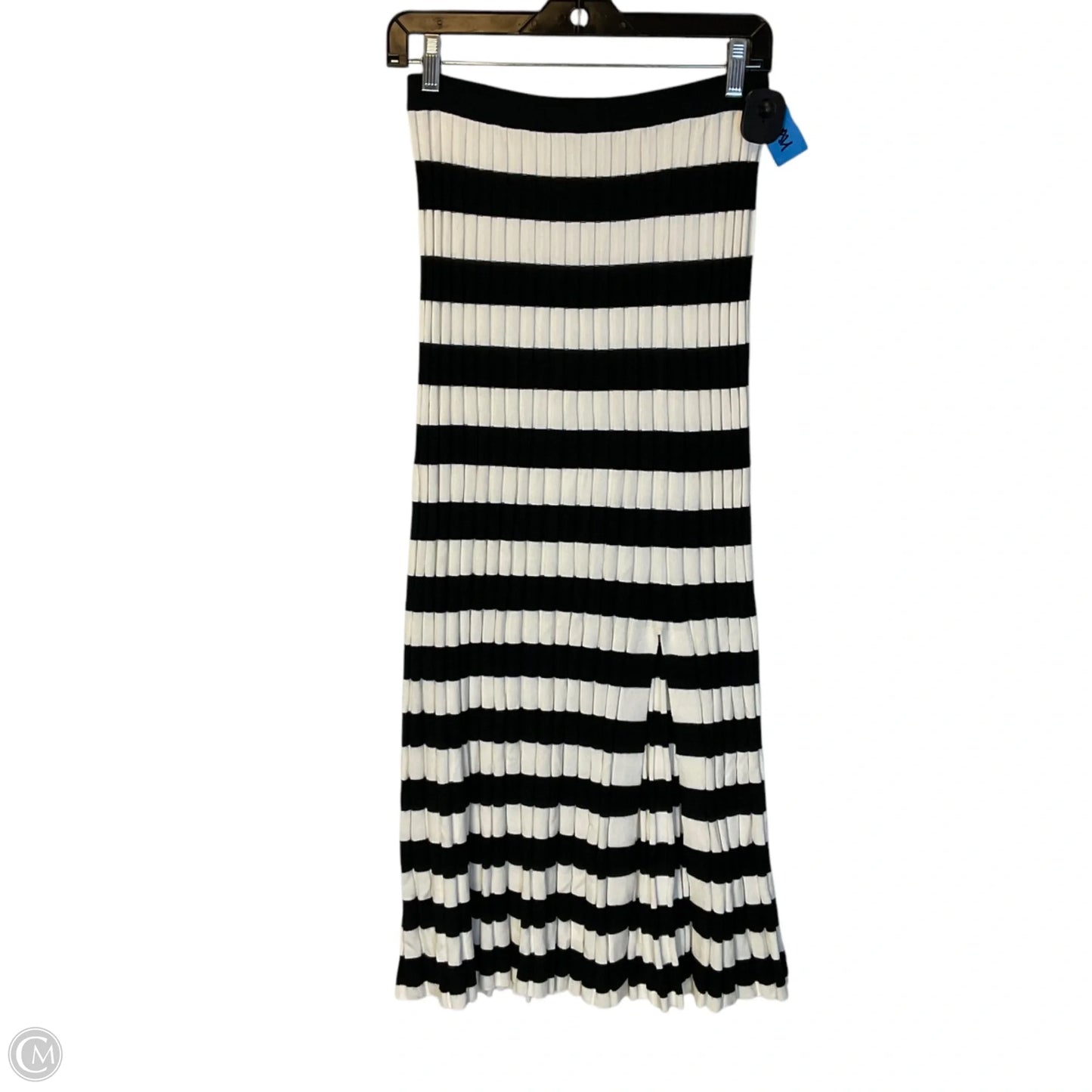 Skirt Maxi By A New Day In Striped Pattern, Size: M