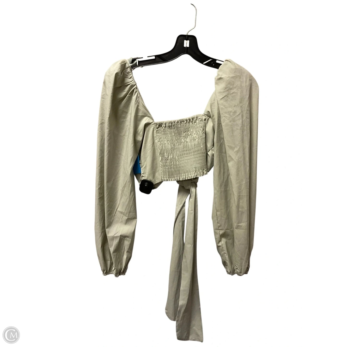 Top Long Sleeve By Mable In Green, Size: S