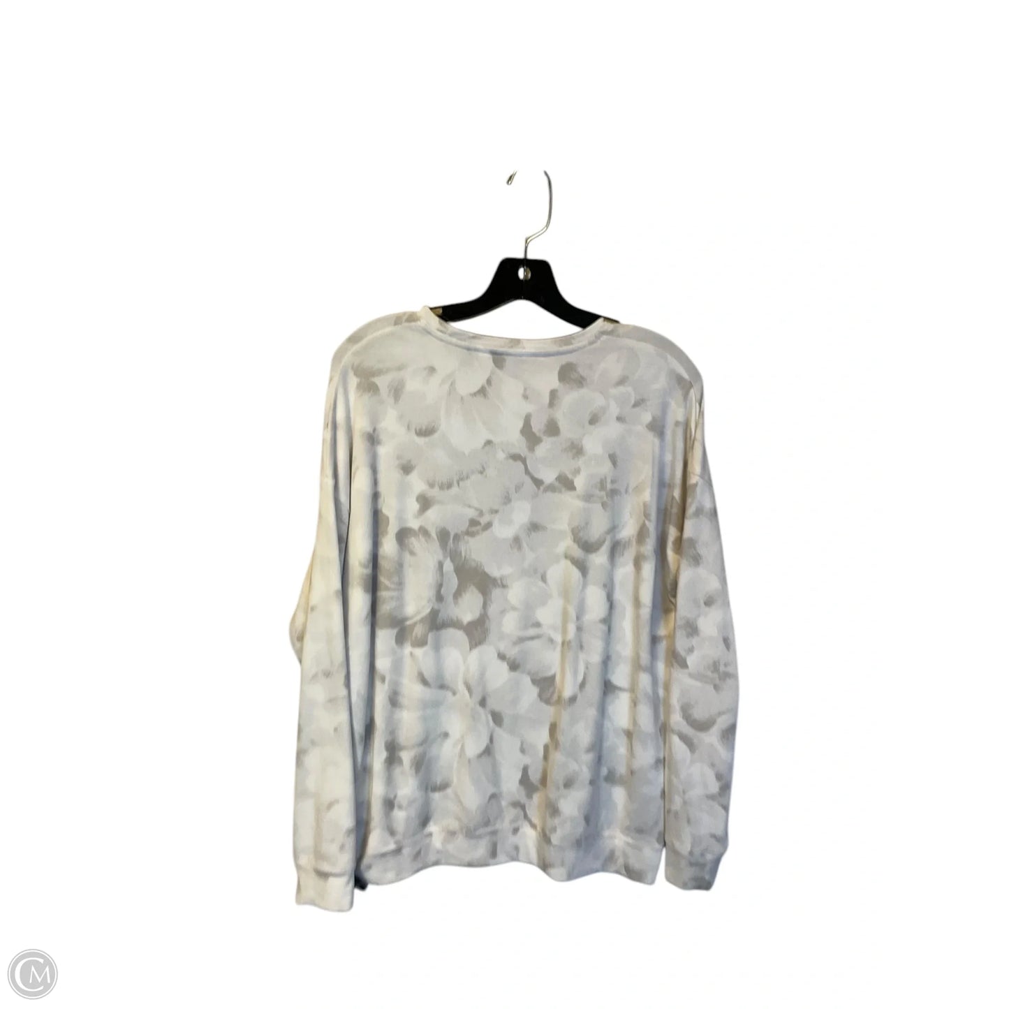 Sweatshirt Crewneck By Athleta In Cream, Size: S