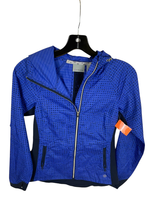 Athletic Jacket By Athleta In Blue, Size: Xxs