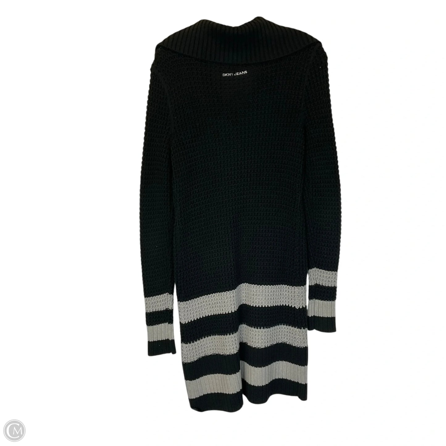 Dress Sweater By Dkny In Black, Size: M
