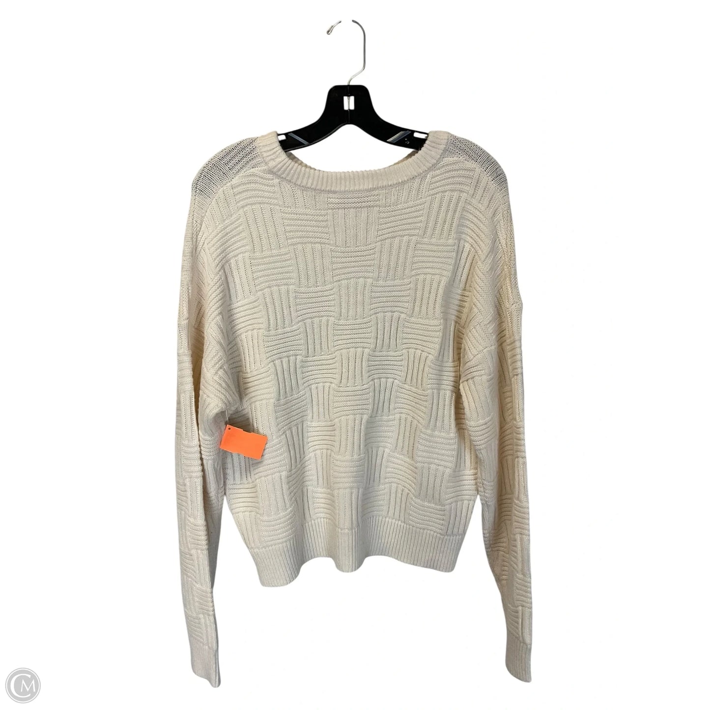 Sweater By Double Zero In Cream, Size: M