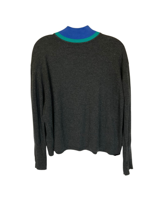 Top Long Sleeve By Clothes Mentor In Grey, Size: M