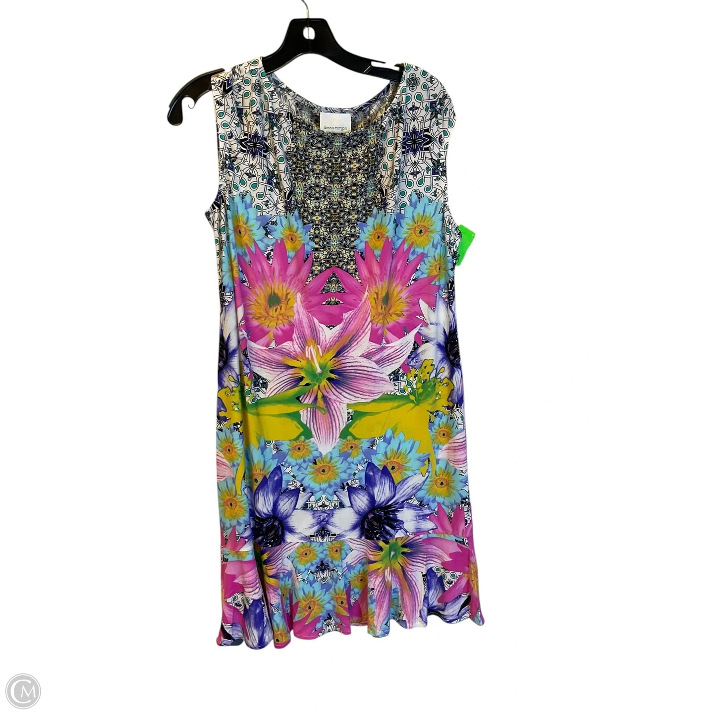 Dress Casual Short By Donna Morgan In Multi-colored, Size: 14