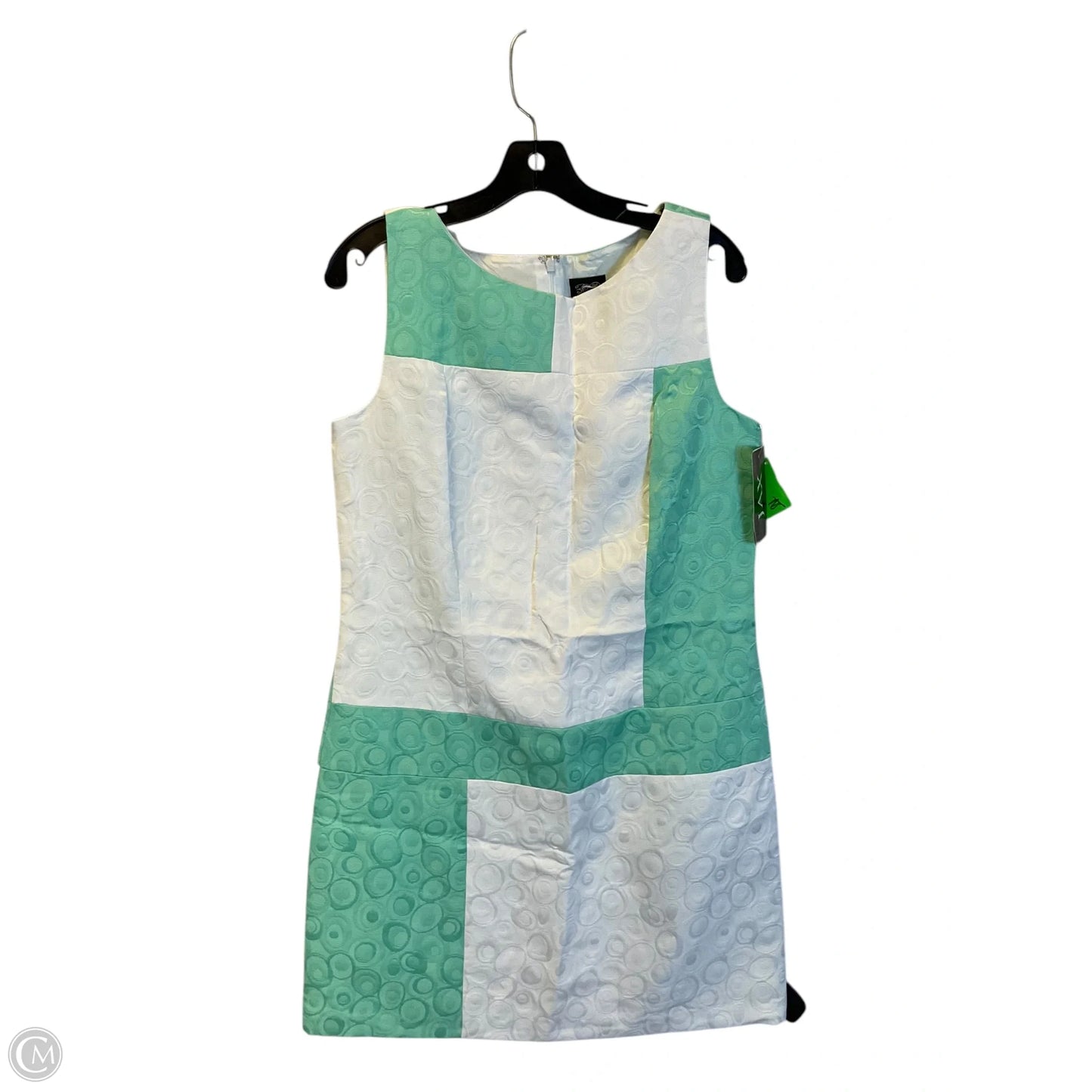 Dress Casual Short By Clothes Mentor In Blue & White, Size: 12