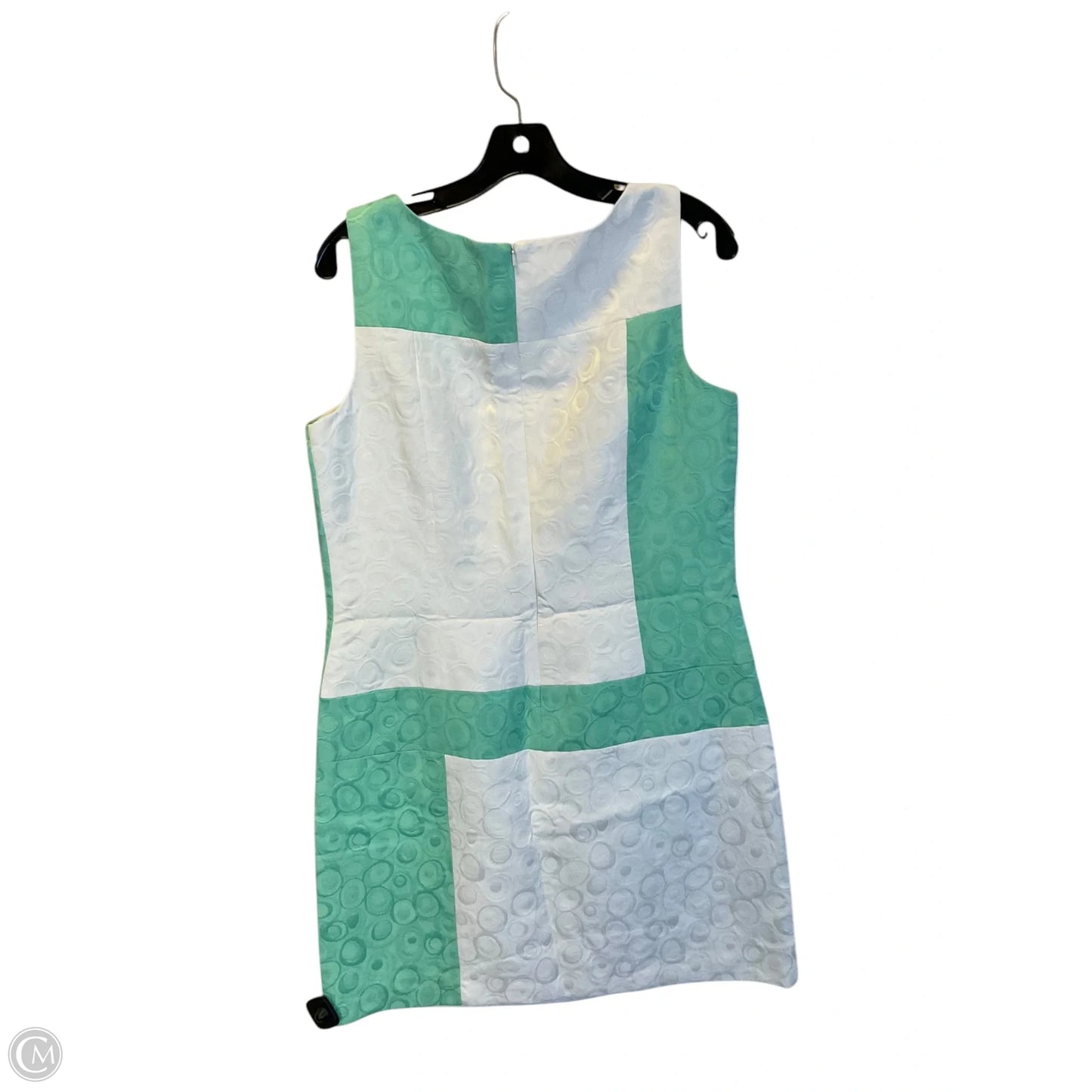 Dress Casual Short By Clothes Mentor In Blue & White, Size: 12