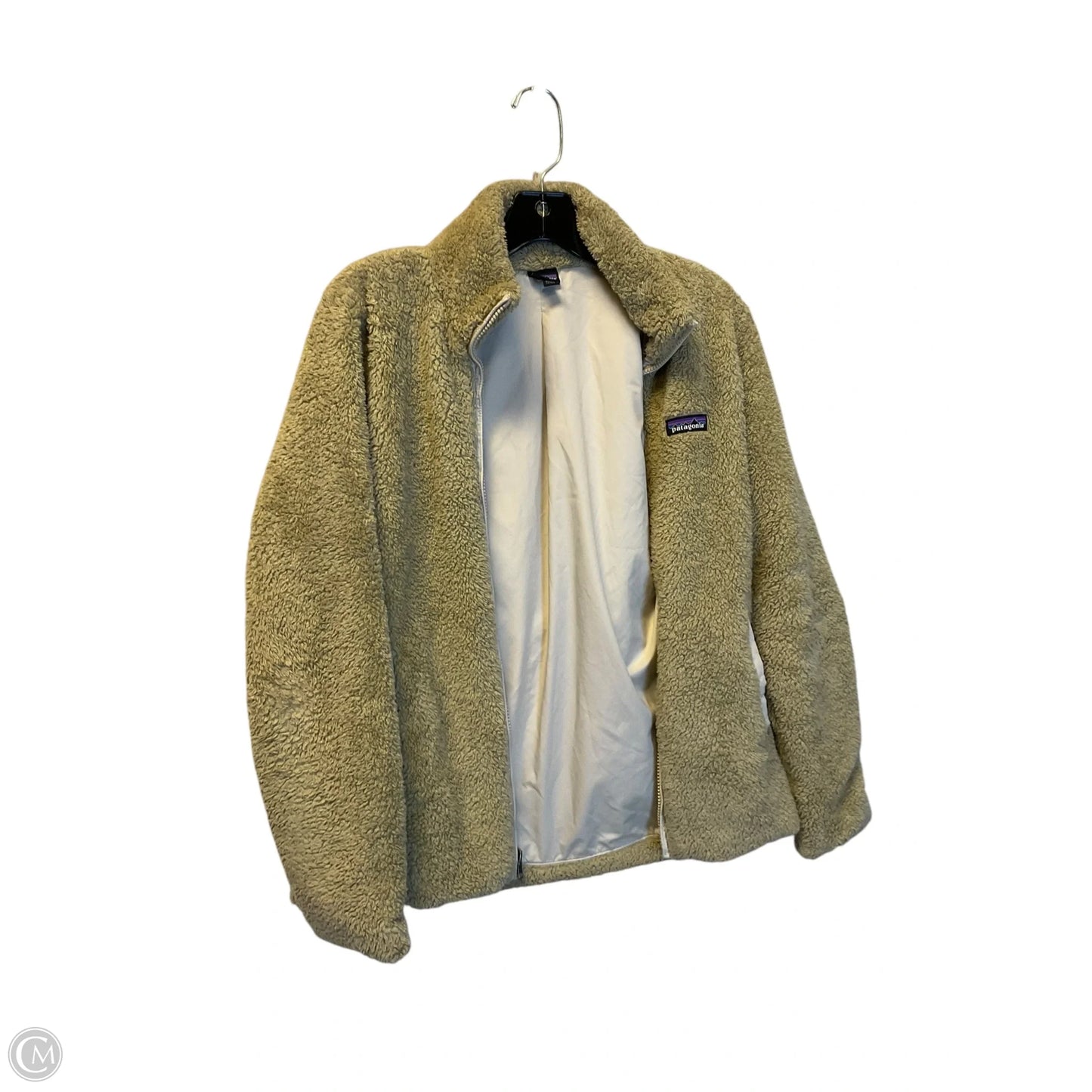 Jacket Faux Fur & Sherpa By Patagonia In Cream, Size: M