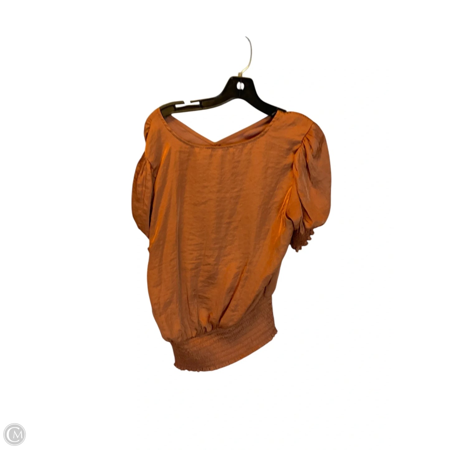 Top Short Sleeve By Philosophy In Orange, Size: L