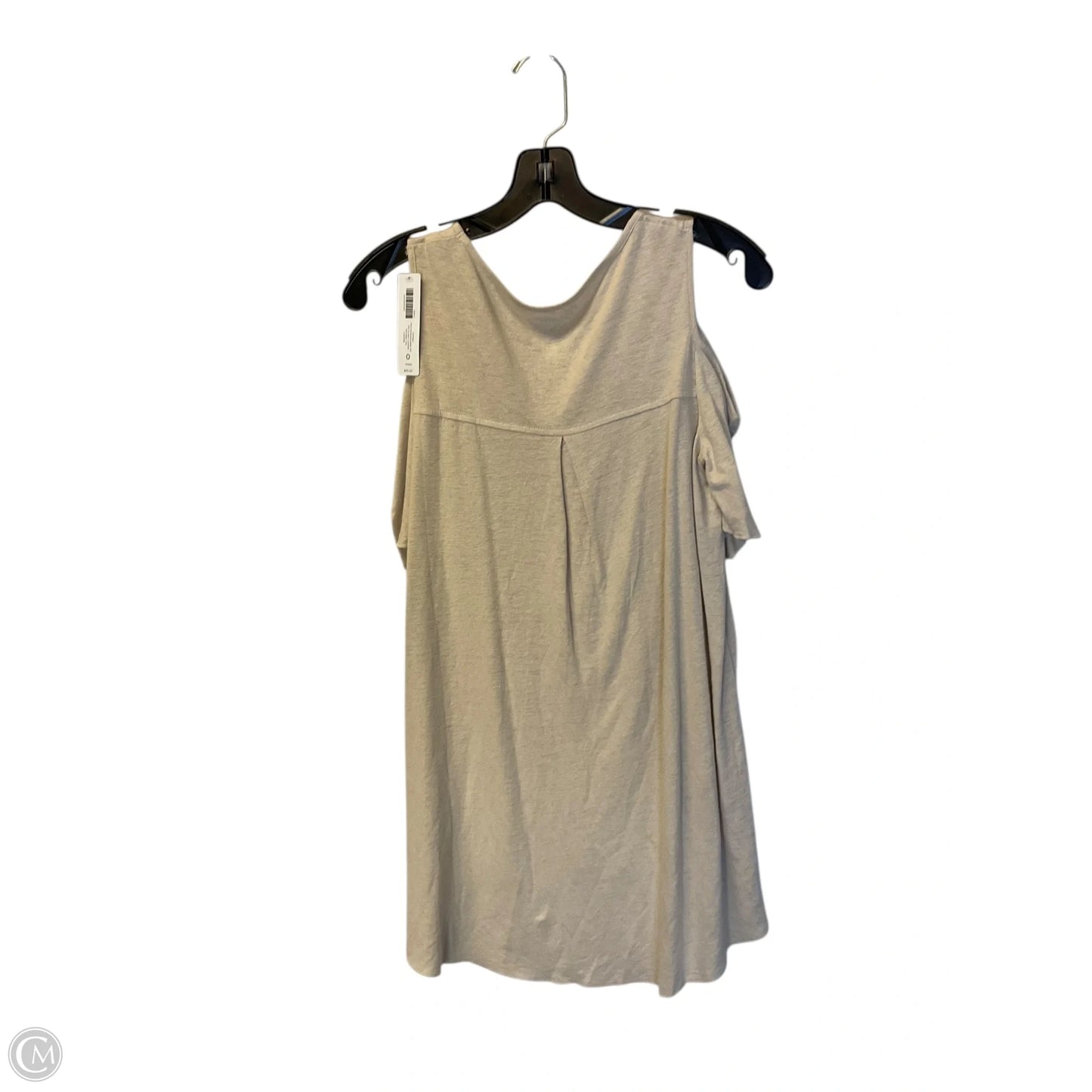 Top Short Sleeve By Chicos In Cream, Size: S
