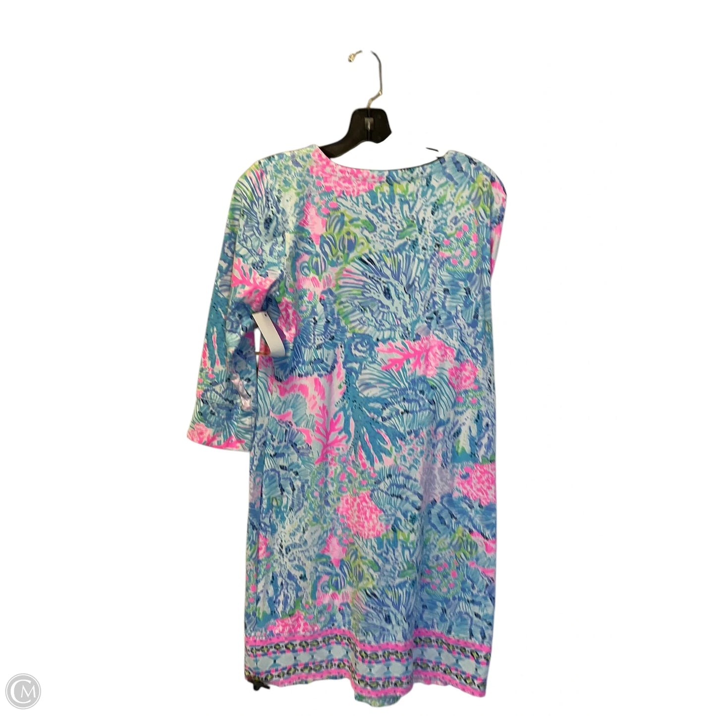 Dress Designer By Lilly Pulitzer In Blue & Pink, Size: M