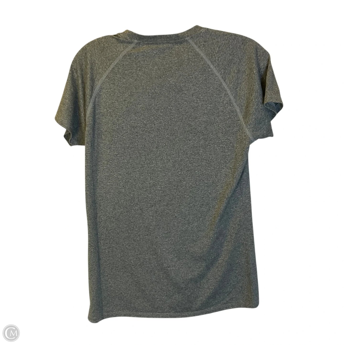 Athletic Top Short Sleeve By The North Face In Grey, Size: S