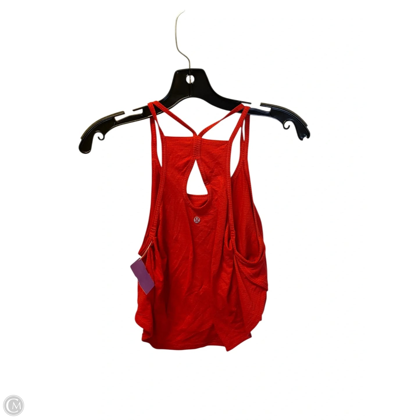 Athletic Tank Top By Lululemon In Orange, Size: S