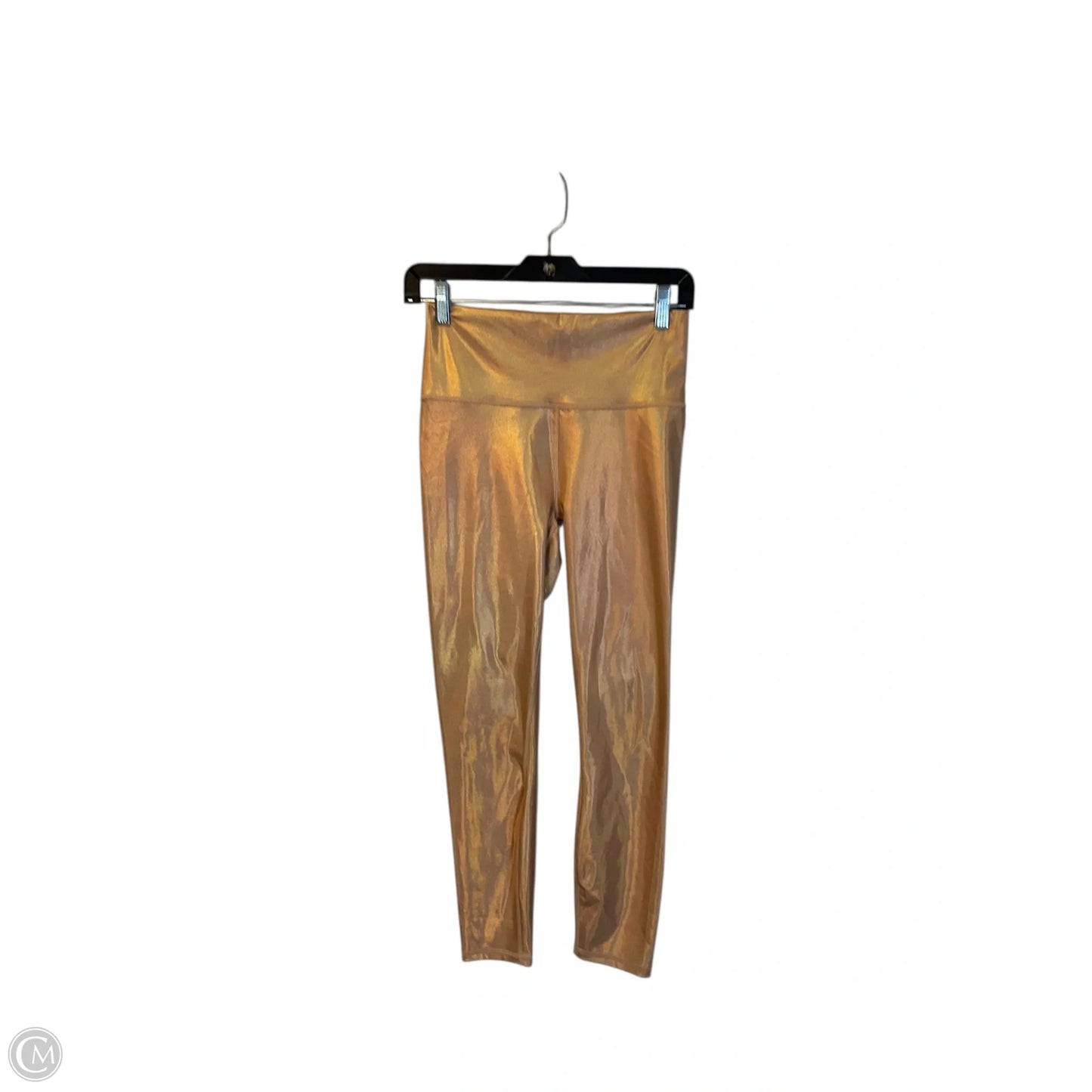 Athletic Leggings By Fabletics In Orange, Size: M