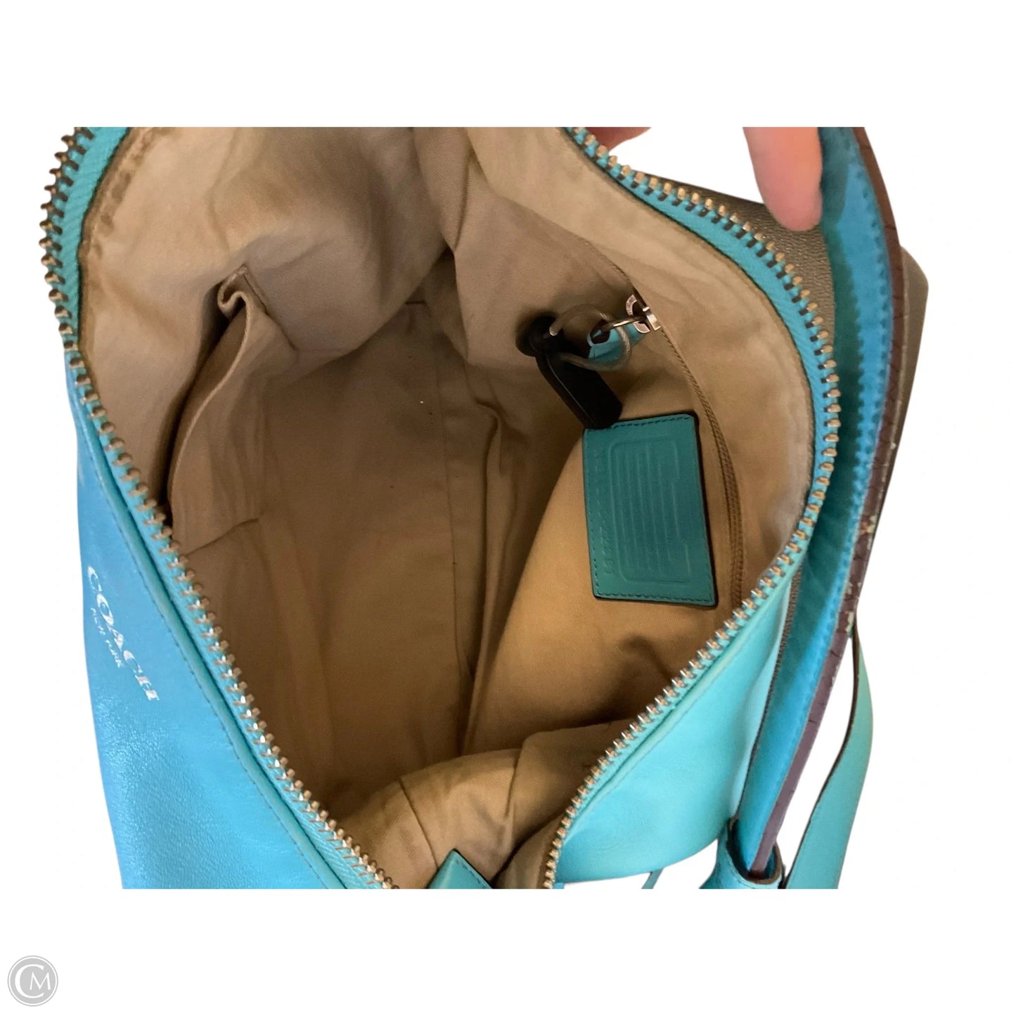 Handbag Designer By Coach, Size: Medium