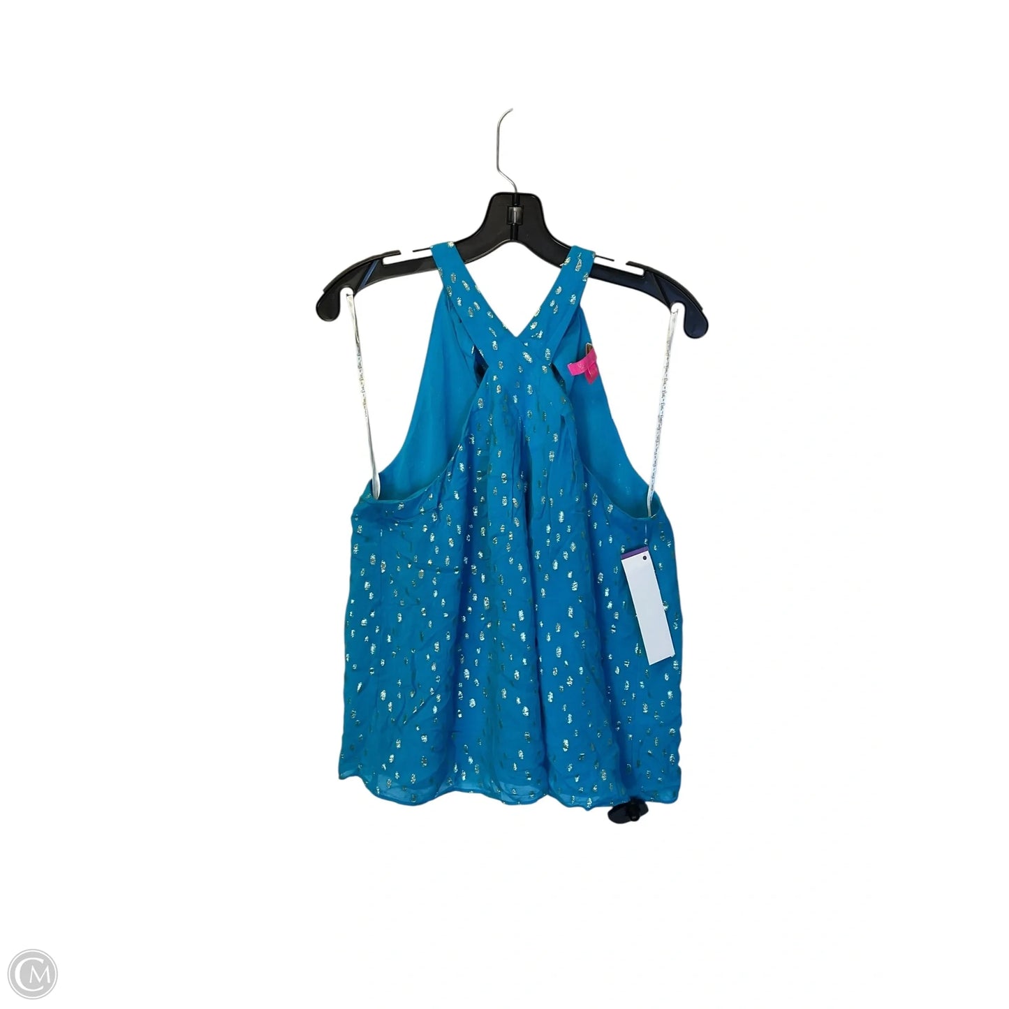 Top Sleeveless Designer By Lilly Pulitzer In Blue, Size: M