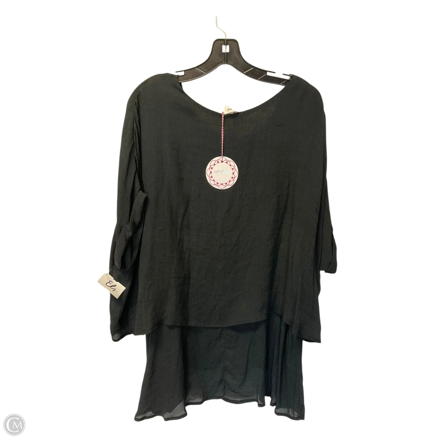 Top Short Sleeve By Umgee In Black, Size: M