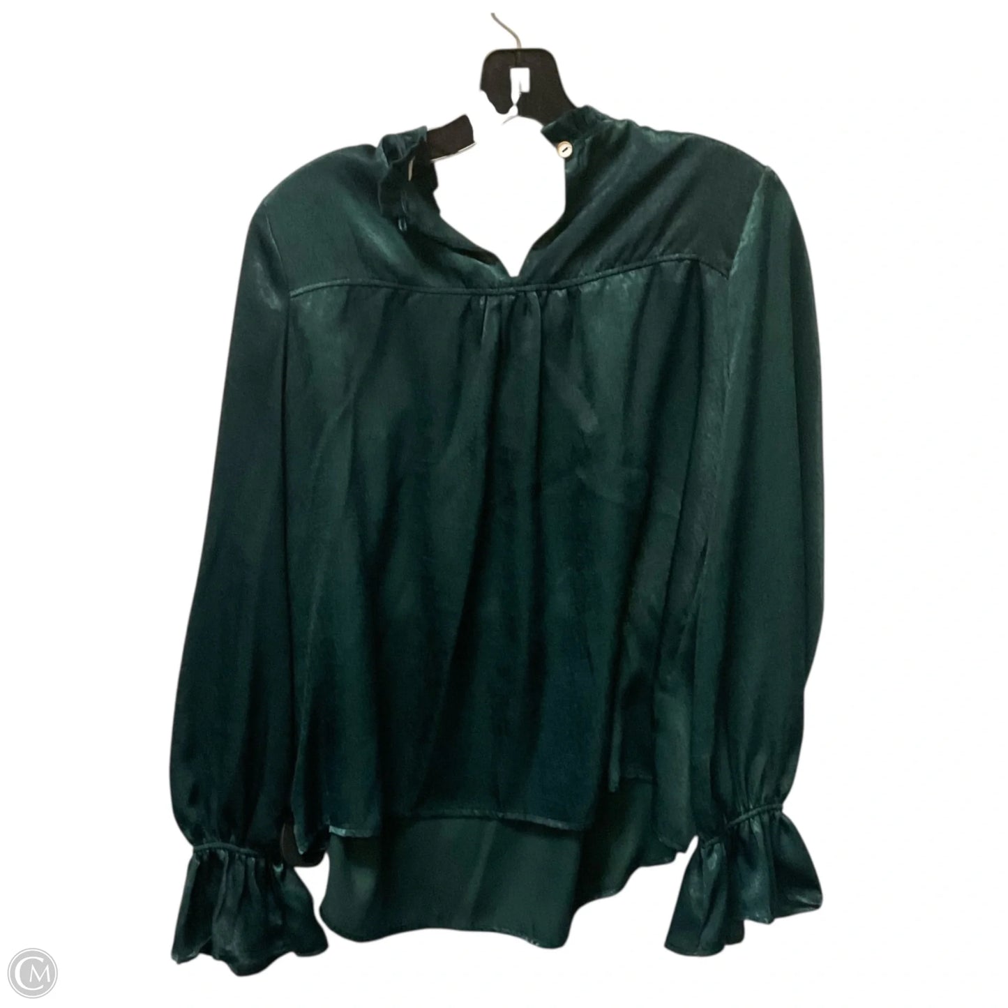 Top Long Sleeve By Ces Femme In Green, Size: S