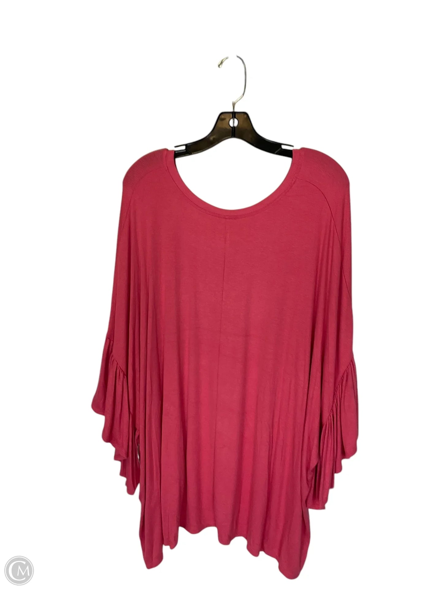 Top Short Sleeve By Akemi And Kin In Pink, Size: S