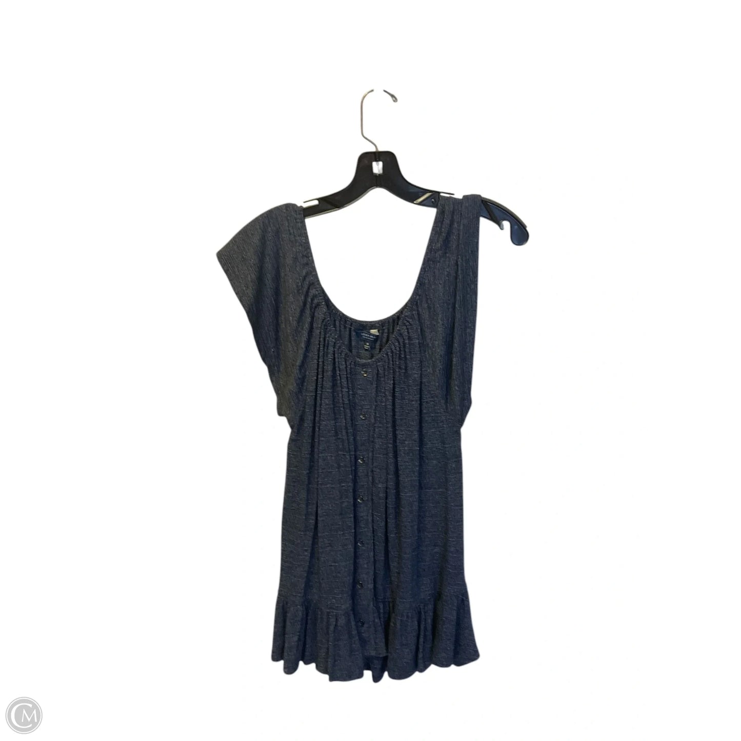 Top Short Sleeve By Lucky Brand In Navy, Size: M