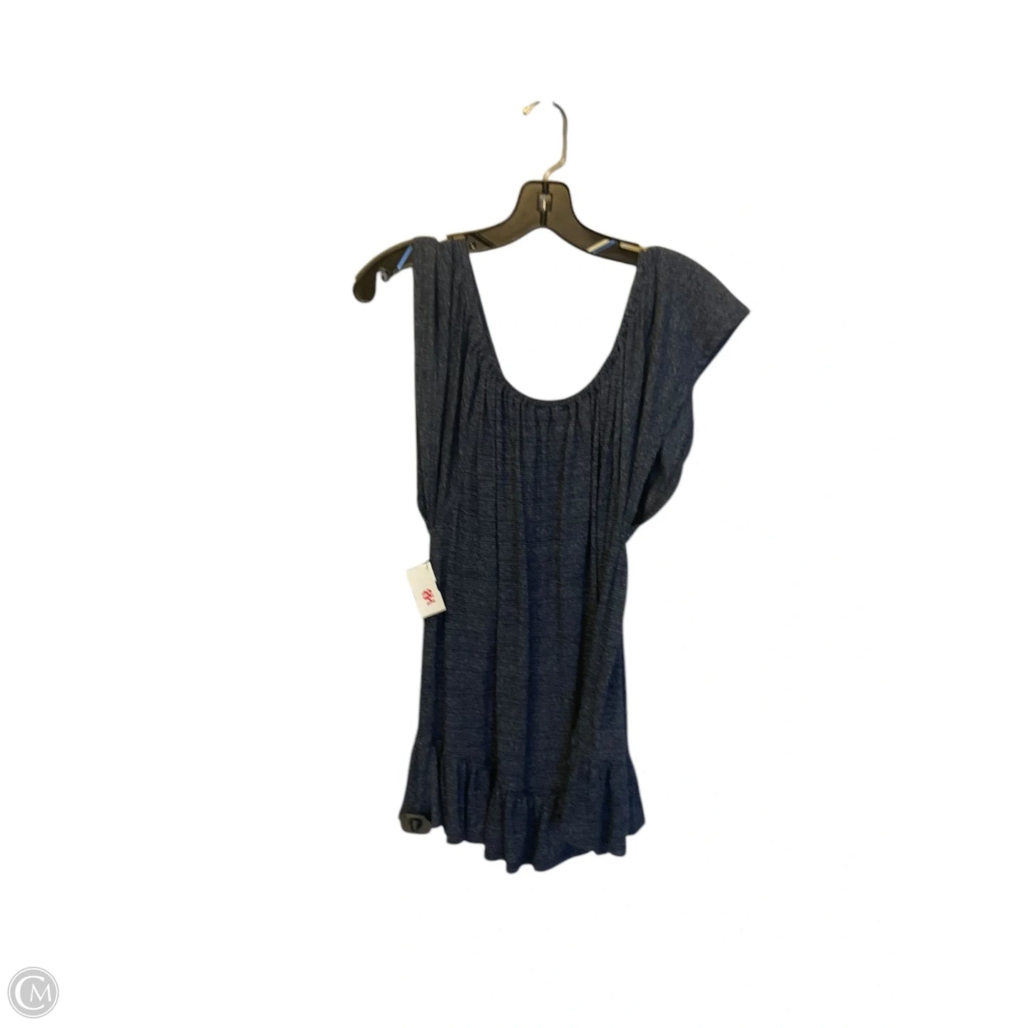 Top Short Sleeve By Lucky Brand In Navy, Size: M
