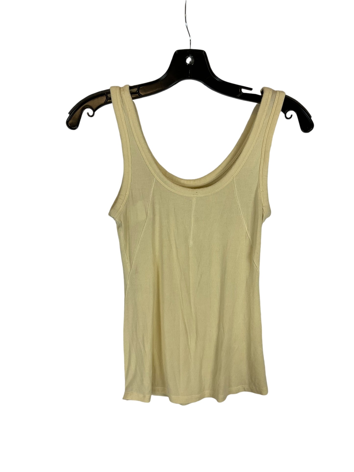 Top Sleeveless By Lululemon In Yellow, Size: 4