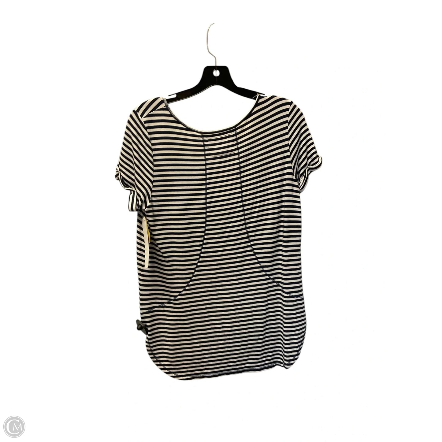 Top Short Sleeve Designer By Lilly Pulitzer In Striped Pattern, Size: S