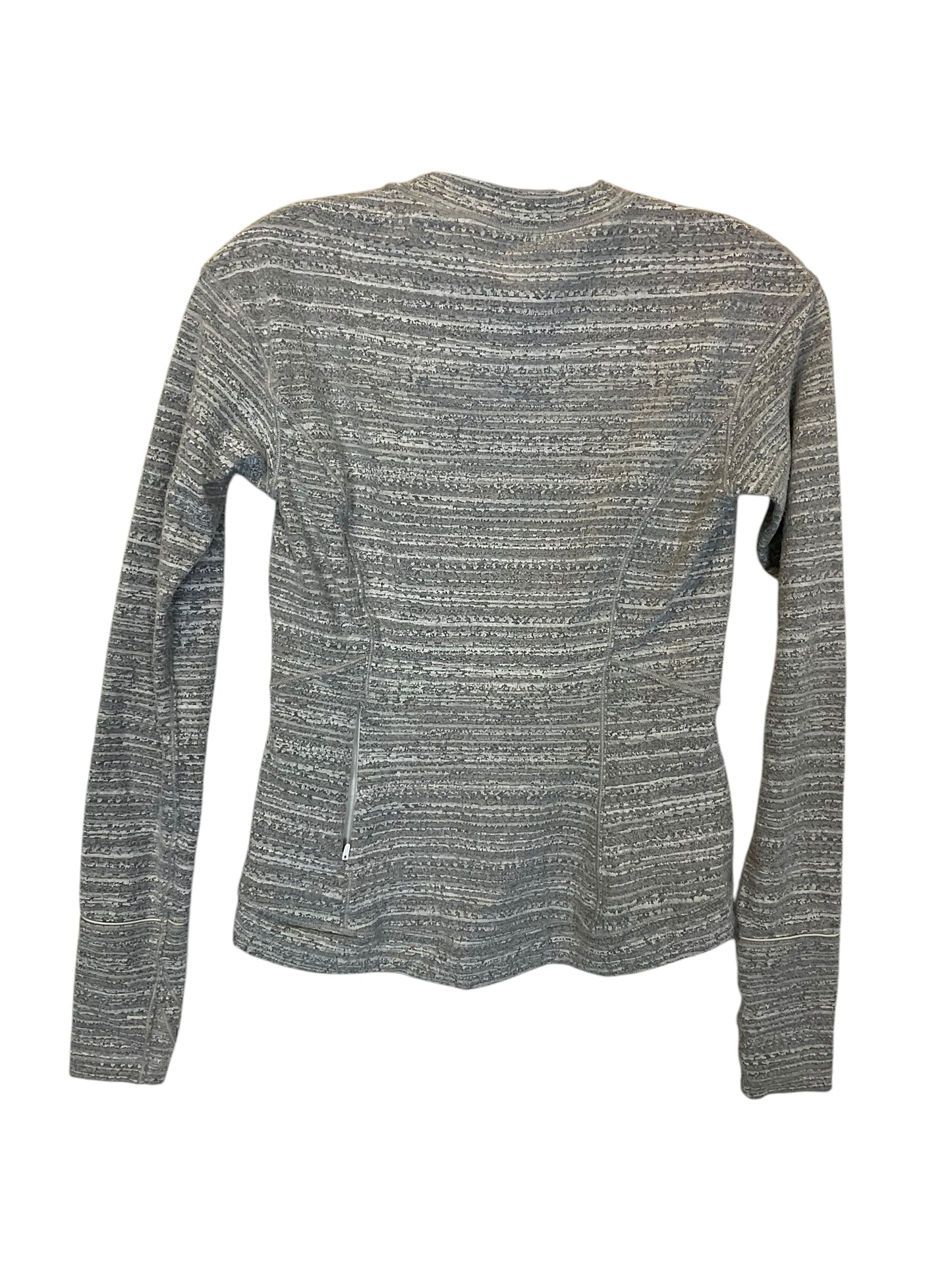 Athletic Top Long Sleeve Crewneck By Lululemon Size: 4