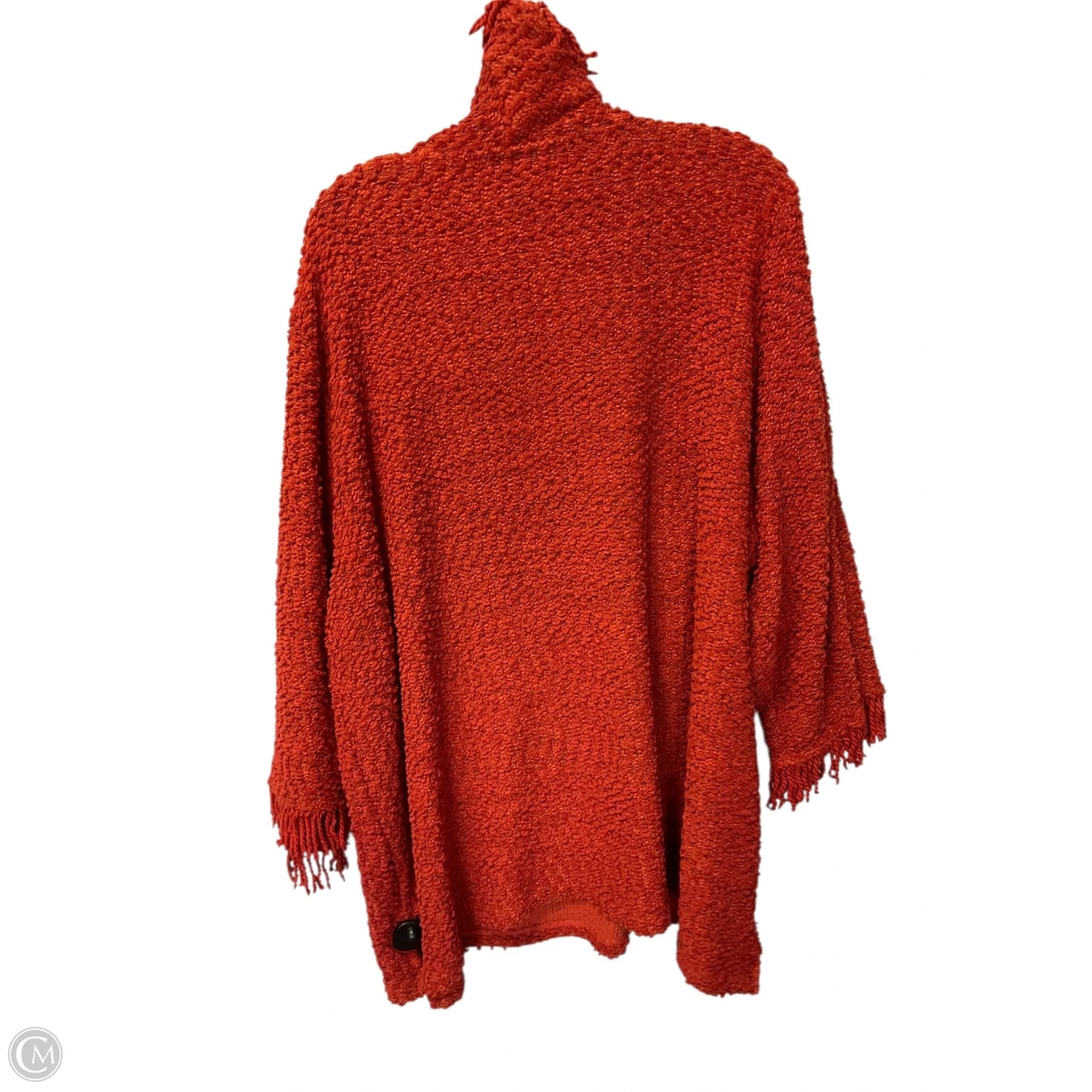 Sweater By Ali Miles In Orange, Size: 3x