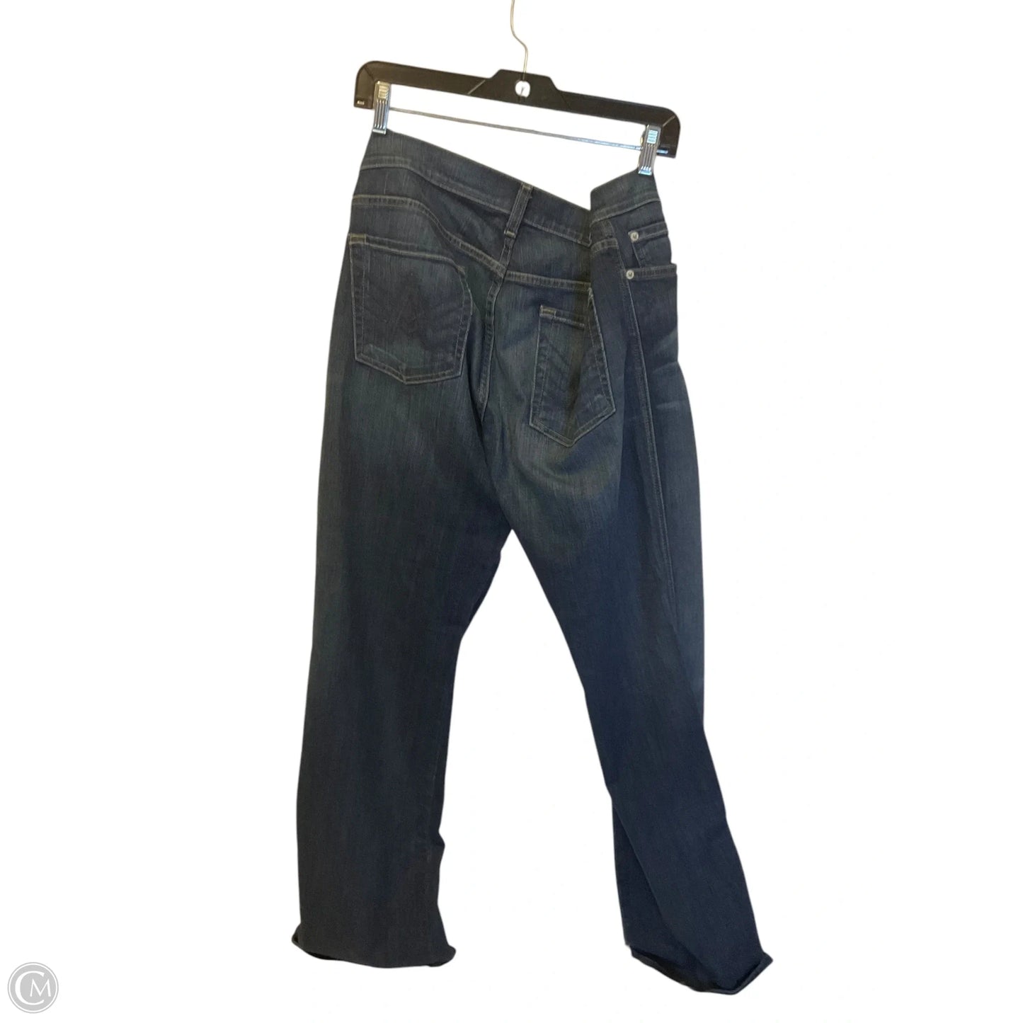 Jeans Designer By 7 For All Mankind In Blue Denim, Size: 14