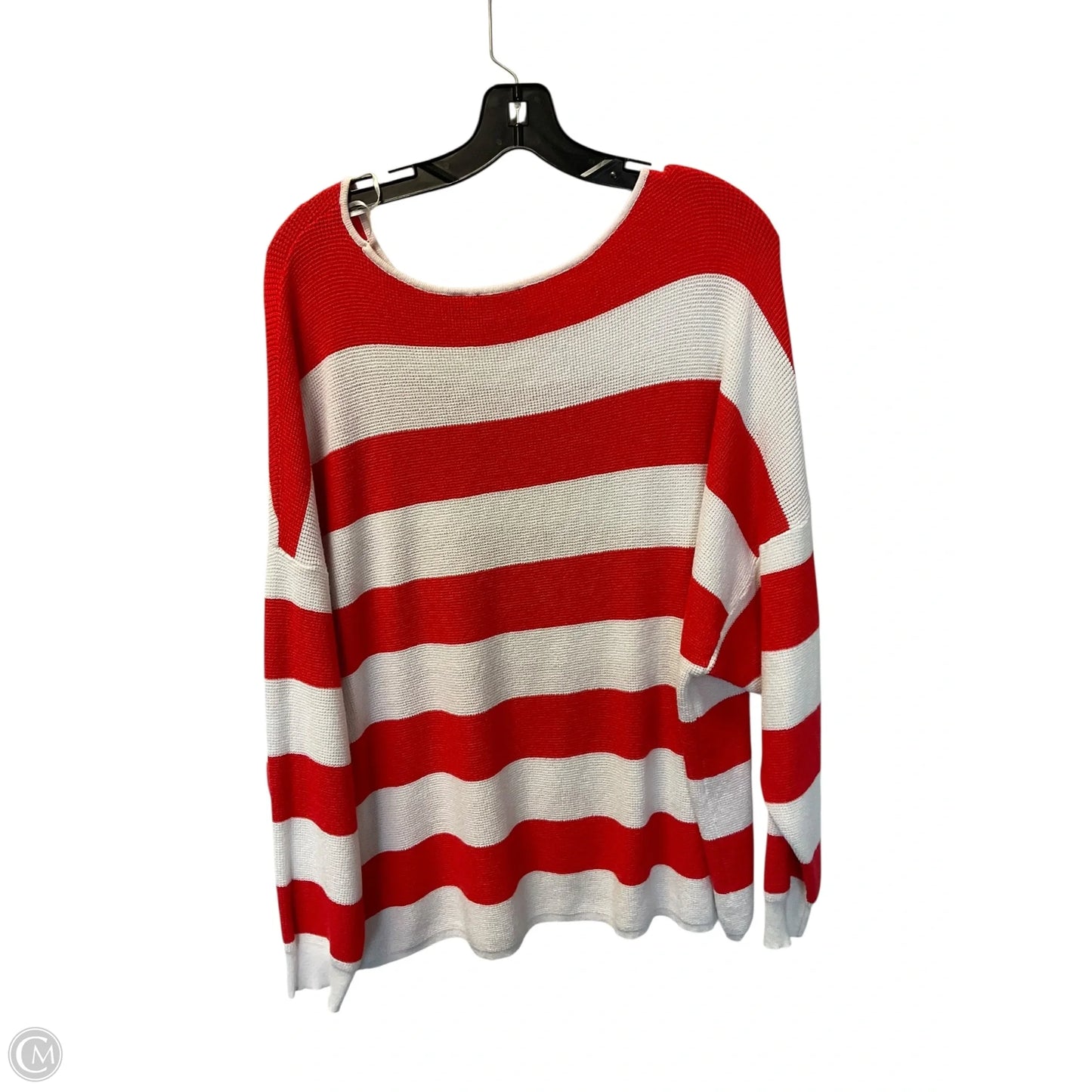 Sweater By Cyrus Knits In Striped Pattern, Size: 3x
