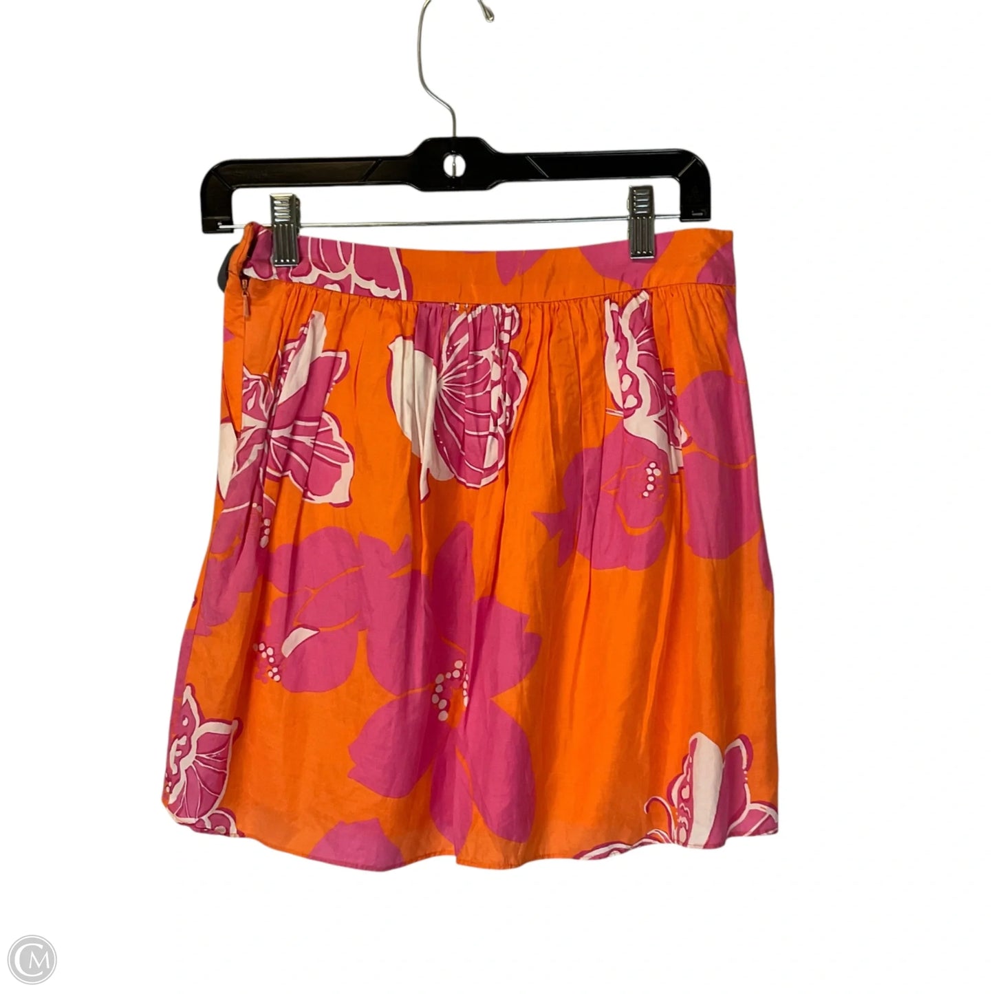 Skirt Designer By Lilly Pulitzer In Orange & Pink, Size: 2