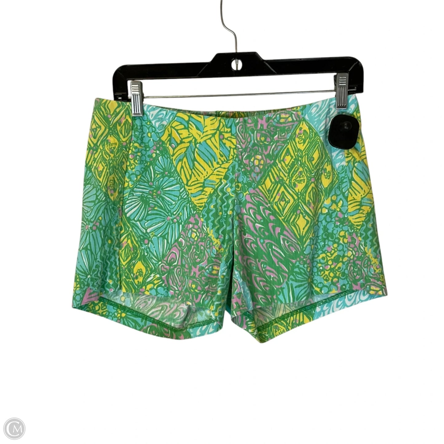 Shorts Designer By Lilly Pulitzer In Blue & Green, Size: 2