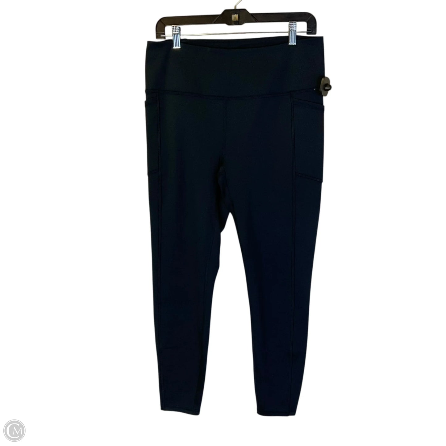 Athletic Leggings By Spyder In Navy, Size: Xl