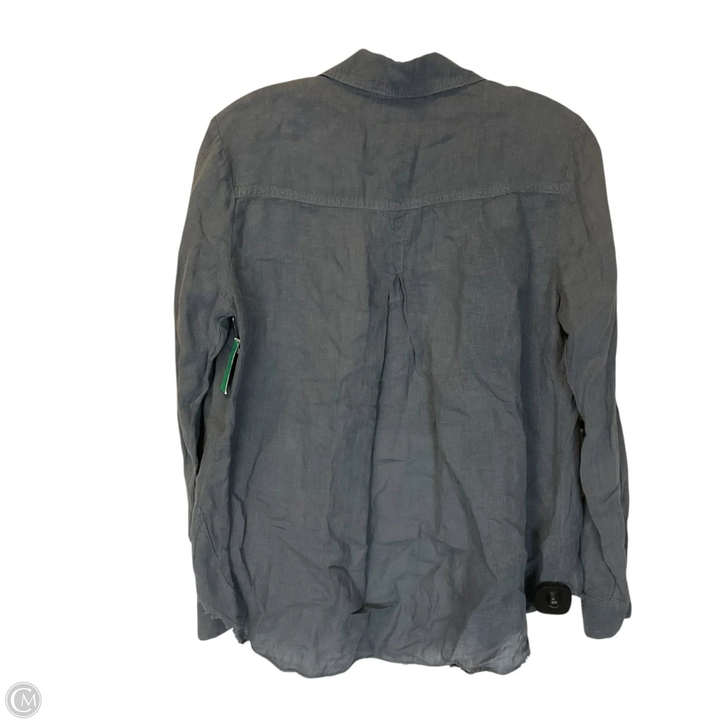 Top Long Sleeve Basic By Cloth & Stone In Grey, Size: Xs