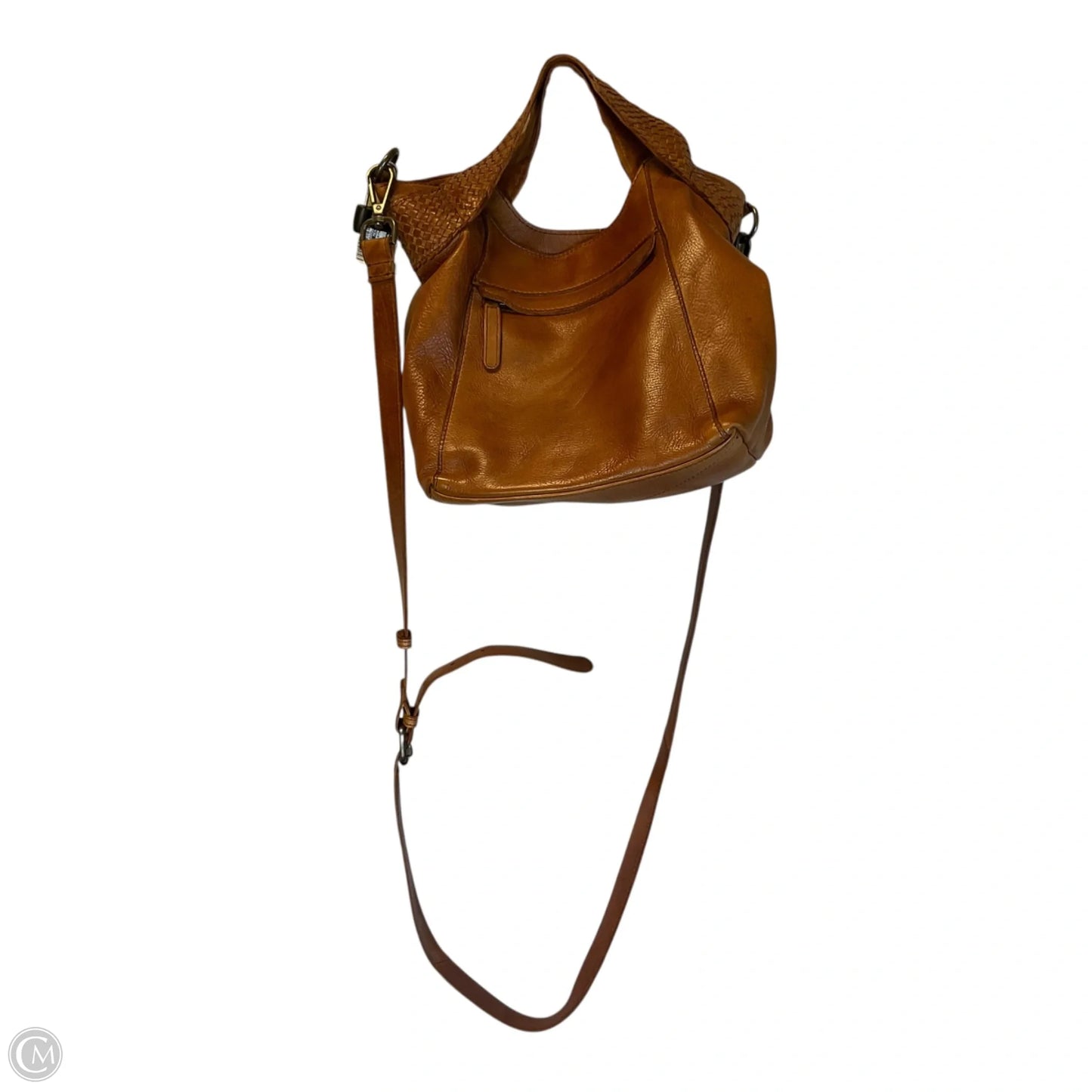 Crossbody Leather By Clothes Mentor, Size: Small