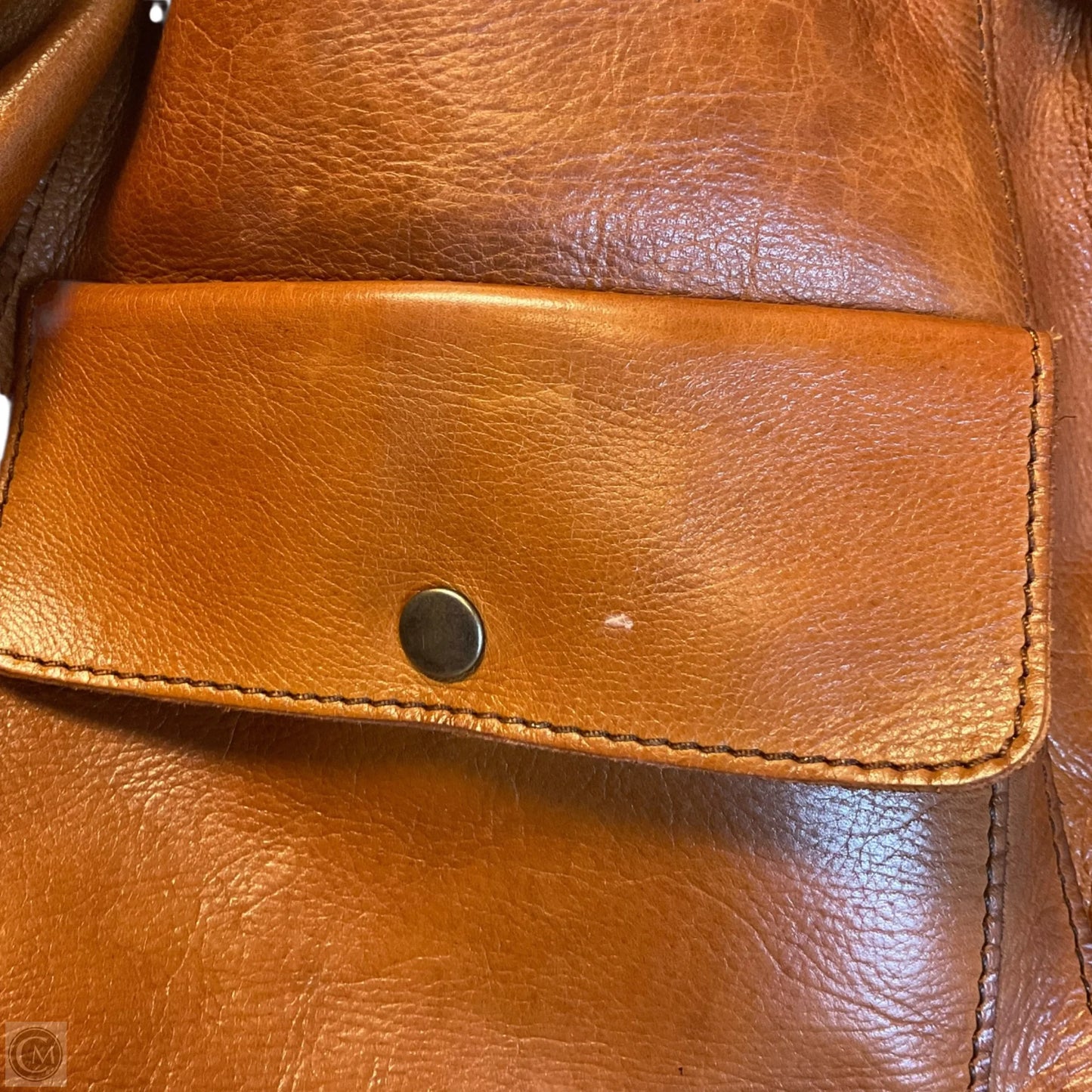 Crossbody Leather By Clothes Mentor, Size: Small