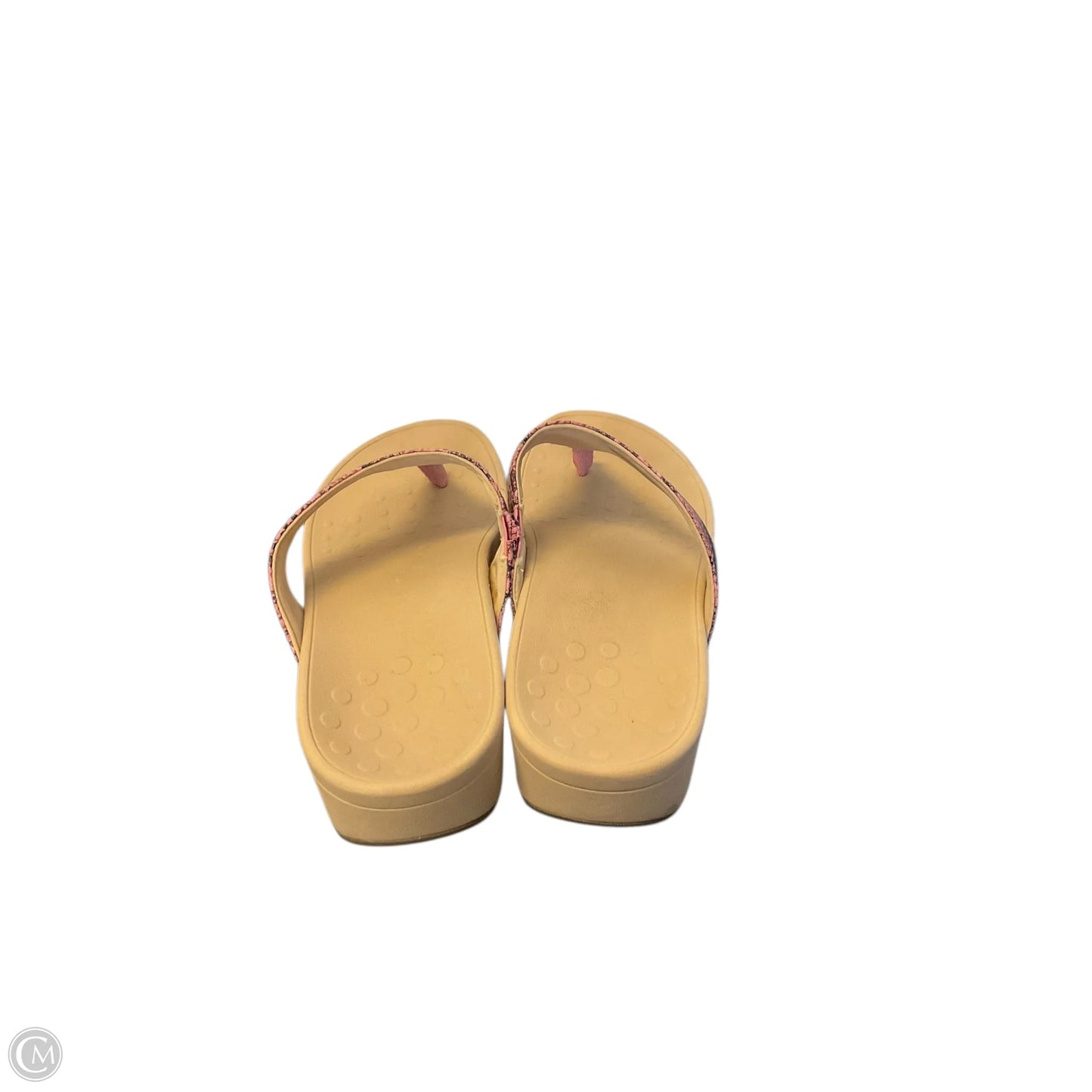 Sandals Flip Flops By Vionic In Pink, Size: 9