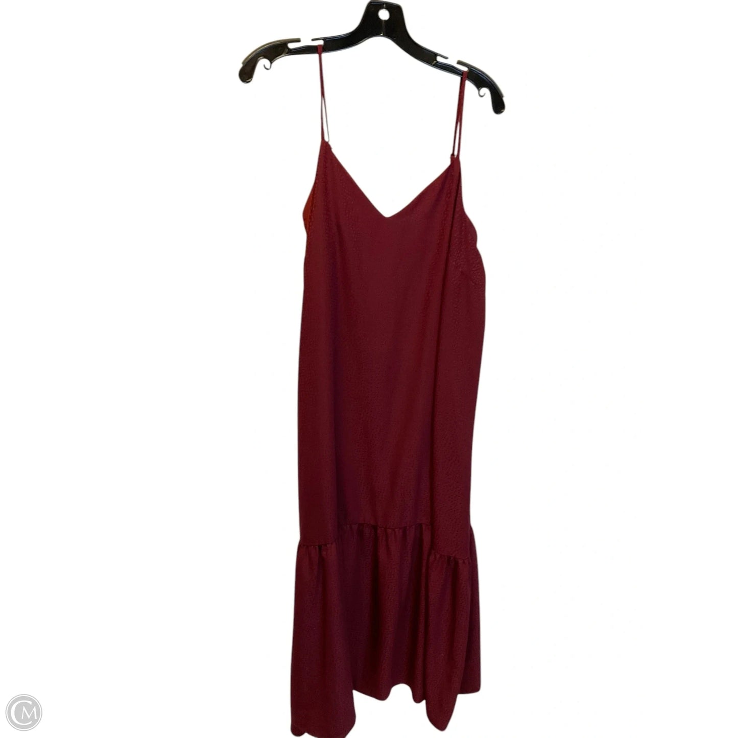 Dress Party Midi By The Nines In Red, Size: Xxl