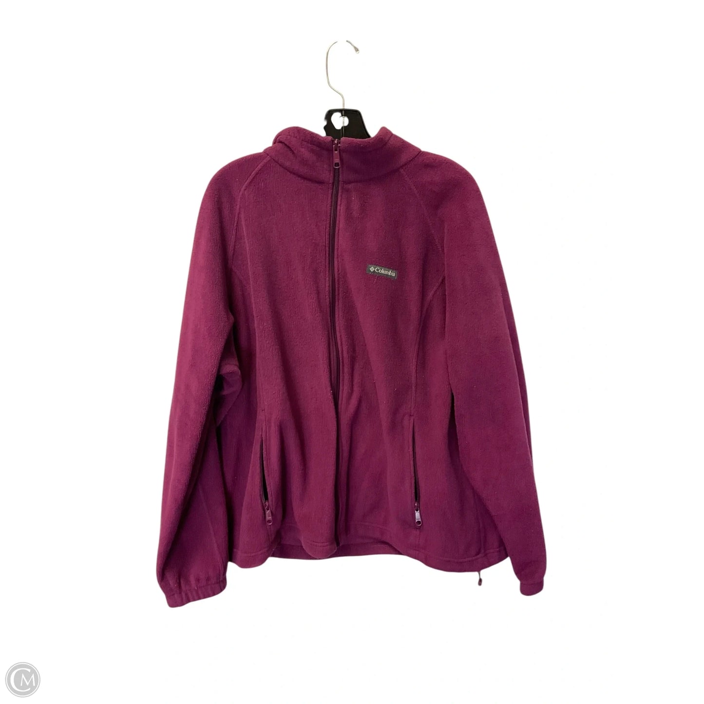 Jacket Fleece By Columbia In Purple, Size: 3x