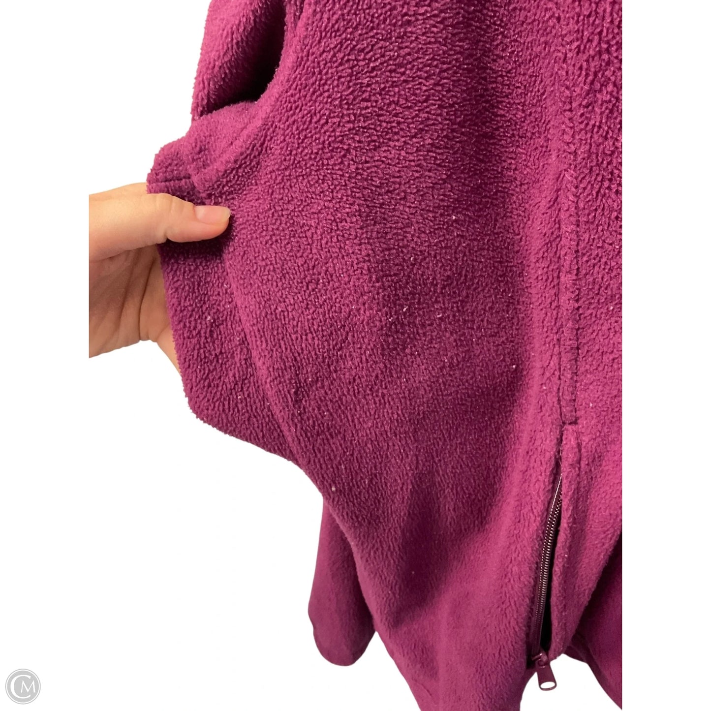 Jacket Fleece By Columbia In Purple, Size: 3x