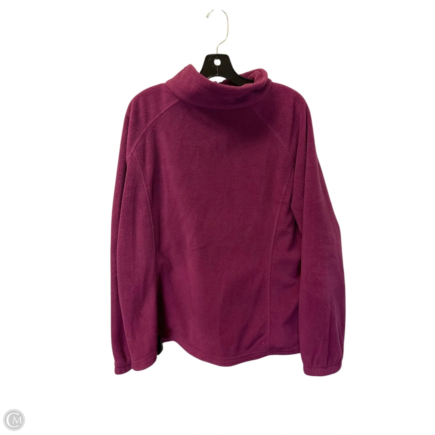 Jacket Fleece By Columbia In Purple, Size: 3x