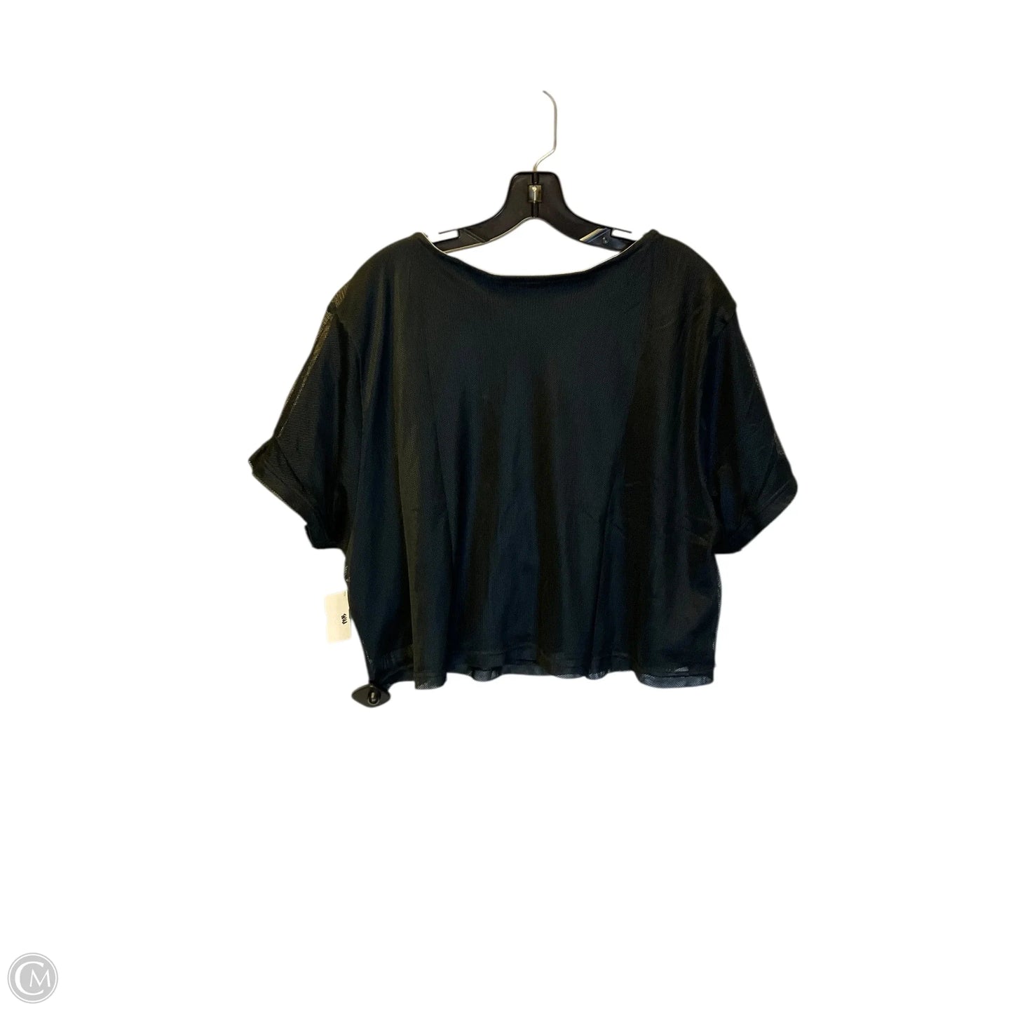 Athletic Top Short Sleeve By Nike Apparel In Black, Size: 2x