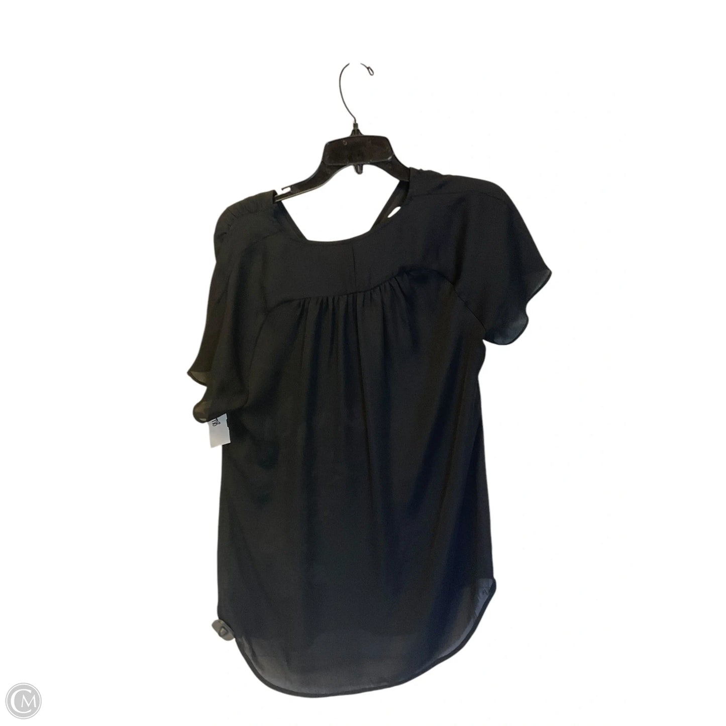 Top Short Sleeve By Cabi In Black, Size: Xs