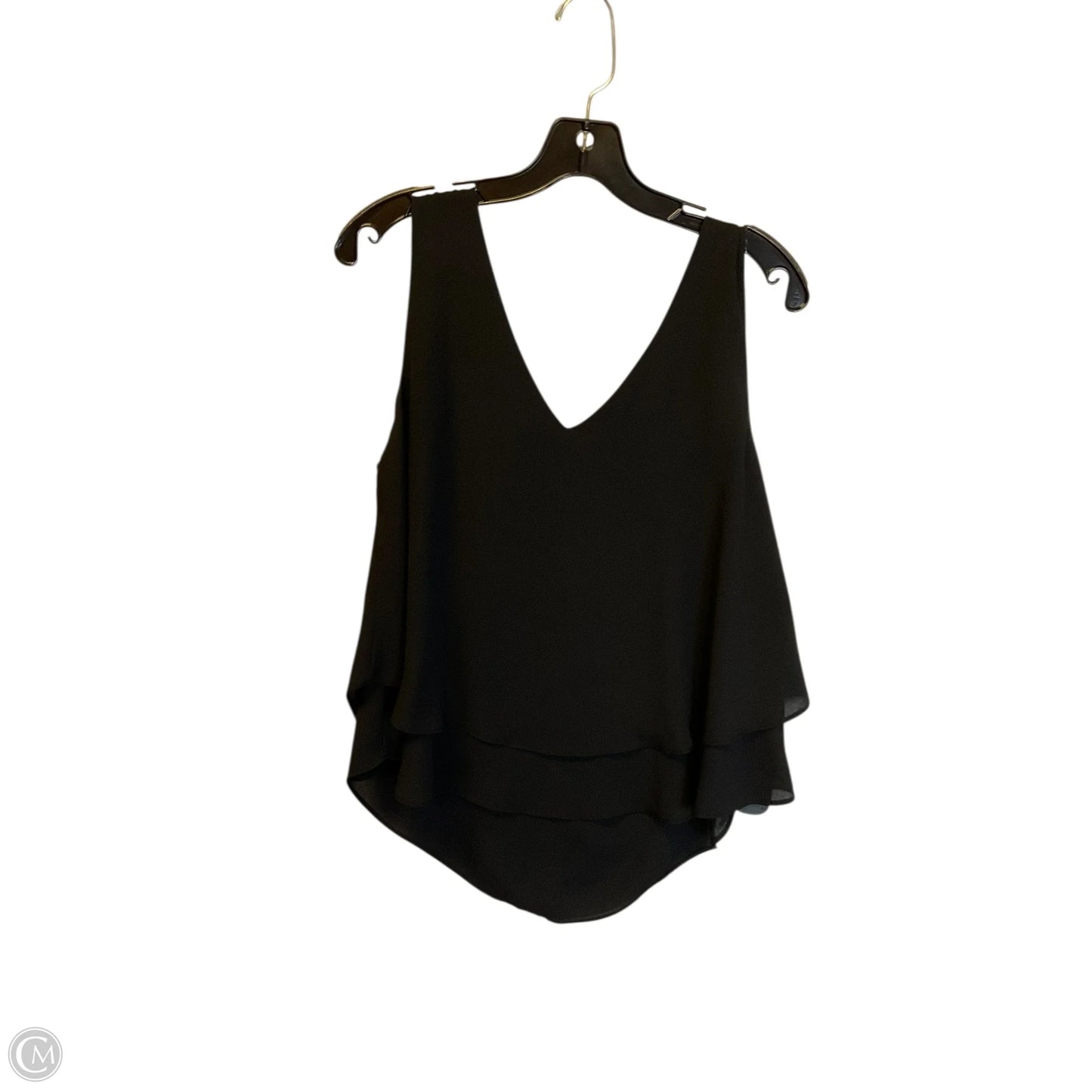 Top Sleeveless By Almost Pink In Black, Size: S