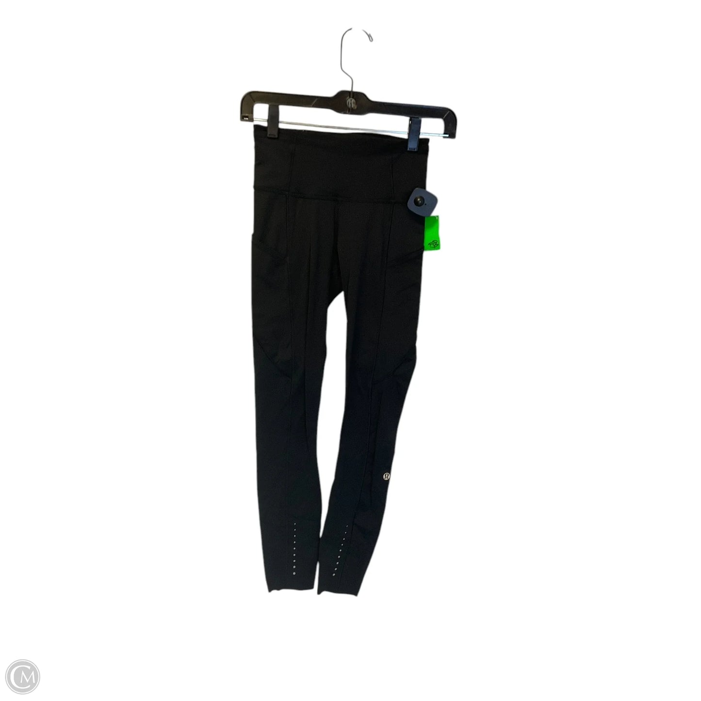 Athletic Leggings By Lululemon In Black, Size: 2