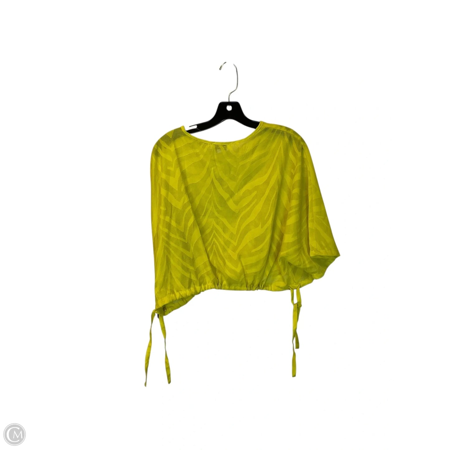 Top Short Sleeve By Marc New York In Yellow, Size: S